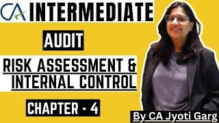 CA Inter Audit Chapter 4: Risk Assessment & Internal Control | Quick Revision | By @CAJyotiGarg