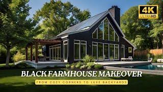 Black Farmhouse Chic: Small Home Style Tips You’ll Fall in Love With