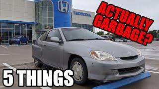 5 THINGS I HATE about my 2000 Honda Insight