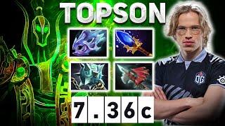 TOPSON Surprises Again at MID RUBICK | Dota 2 Rubick 7.36c