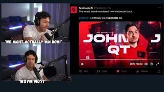 Tarik Reacts to NEW SENTINELS IGL ANNOUNCEMENT JohnQT