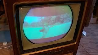 1956 RCA CTC 5 Very Weak Red in CRT