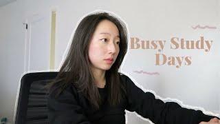 Busy Days Study for Midterms | Grad School Vlog