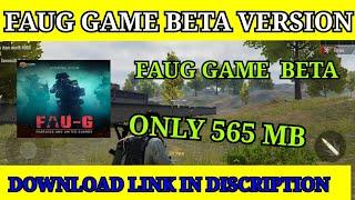 faug game beta version || faug game gameplay || TECHNO TIME INDIA