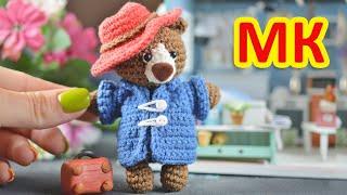 Вяжем медвежонка Паддингтона схема крючком
