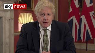 Boris Johnson announces national lockdown in England