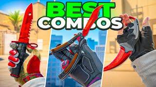 Top 10 Best Expensive  Red Glove Knife Combos! (2025)