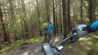 Following Colin and Peter at Whinlatter - Newcastle Mountain Bike Club