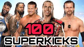 WWE - 100 Superkick Compilation