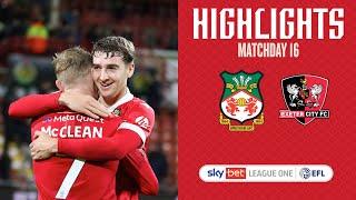 HIGHLIGHTS | Wrexham AFC vs Exeter City