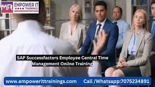 SAP SuccessFactors Employee Central Time Management Certification Online Training | SAP SF Course