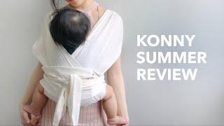 KONNY SUMMER Baby Carrier Review (AFTER 3 MONTHS USE) - Sumopocky