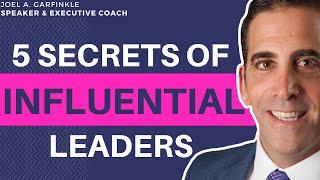 Influential Leaders - The 5 Secrets to Create Influential Leadership