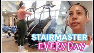 Doing The Stairmaster EVERYDAY // Weight Loss Vlog