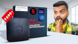 My Experience with Airtel Xstream Fiber - Unlimited Entertainment Box!