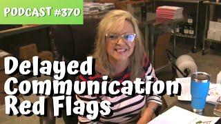 Podcast #370 Red Flags for Delayed Communication Skills in Infants Toddlers teachmetotalk Laura Mize