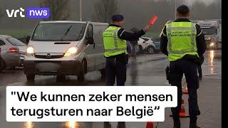 Nederland begint met controles aan grens met België en Duitsland