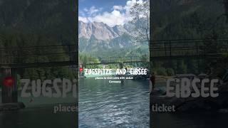 “ Zugspitze “ Places to visit with 49€ | Garmisch beauty| Germany highest mountain |