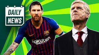Barcelona SMASH records, Wenger to manage Bayern Munich + Spurs for title? ► Onefootball Daily News