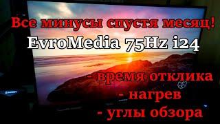 Проверка отклика матрицы EvroMedia 75Hz i24. Все минусы спустя месяц!