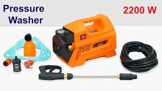 Shakti Technology 2200w Low Budget High Pressure Car Washer Unboxing and Test