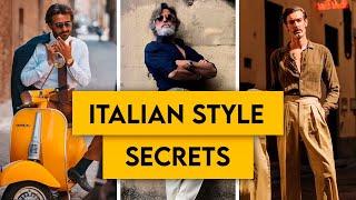 Dress Like the Most Stylish Men in The World | Italian Style Secrets