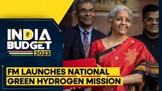 India Budget 2023: Indian Finance minister Nirmala Sitharaman announces Green Hydrogen mission