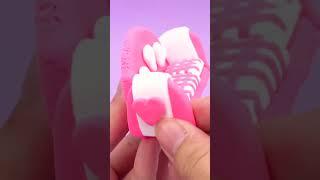 ️ DIY Making cute pink sofa for your dream miniature house #shorts