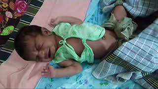 Magizhvadhani crying for milk - #baby #crying