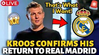 OFFICIAL! CONFIRMED THIS EXCELLENT NEWS! KROOS RETURN TO REAL MADRID! REAL MADRID NEWS