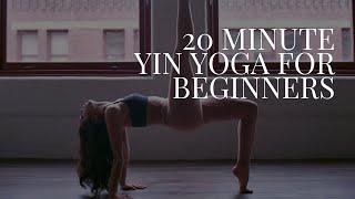 Yin Yoga for Stress Relief - Yoga for Beginners at Home