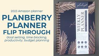 Planberry Planner Flip Through 2023 - Amazon Planner