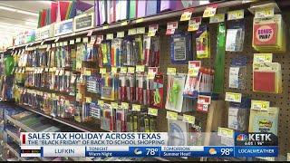 East Texas families anticipate saving on Tax Free Weekend