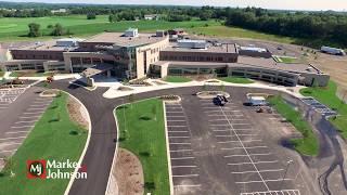 Time lapse on Tomah Memorial Hospital construction