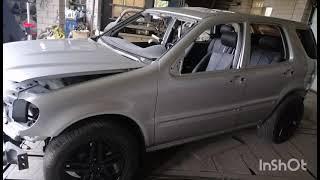 Mercedes Benz W163 ML55  amg Painting