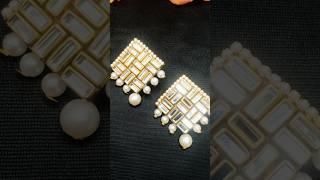 Diy earrings  #shorts #handmade #craft #creative #diy #trending #earrings