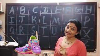 How to Teach alphabet for kindergarten | Kindergarten Learning Videos | abc Naitik Brahmbhatt Class