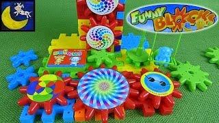 Funny Blocks Arshiner Interlocking Building Blocks & Electric Gears Play Set Toys for Kids