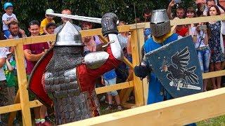 Бой рыцарей. Показательное выступление. Fight Knights