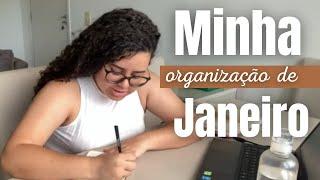 Me ORGANIZANDO para o mês de JANEIRO | Como eu faço meu planejamento mensal ?!