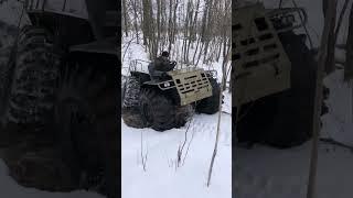 Вездеход - Каракат Тайга 4x4 | Снежная канава