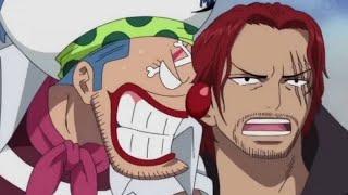 Buggy and Shanks Reunite in Marineford - One Piece (HD)