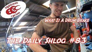 Daily Shlog #83 : What is a Drum Brake, Spaghetti Husqvarna