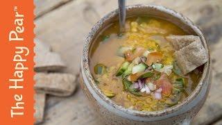 Red Lentil Dahl - SUPERTASTY Lentil Recipe! Healthy Indian Food