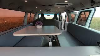 Ford Econoline 5 Passenger Campervan Tour!