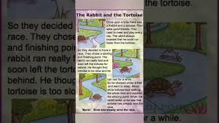 The rabbit and the tortoise story | new story the rabbit and the tortoise | new writing video | ️