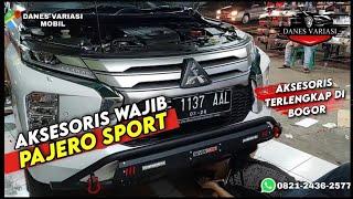 AKSESORIS WAJIB PAJERO SPORT!! JADI MAKIN BEROTOT!! DANES VARIASI MOBIL BOGOR