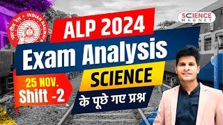 RRB ALP 2024 Exam Analysis By Neeraj Sir  25 Nov. Shift 2 के पूछे गए Questions