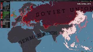 HOI4 AI Battle Royale Timelapse: 200 Million Casualties – A War Beyond Imagination!