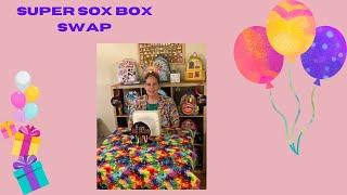 A Birthday Super Socks Box Swap hosted by Princess Adrian @RaisingADisneyPrincess